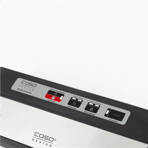 Caso | Bar Vacuum sealer | VR 390 advanced | Power 110 W | Temperature control | Black/Stainless steel - Image 3