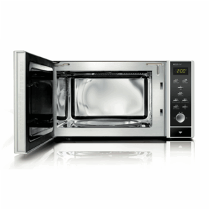 Caso | Microwave Oven with Grill and Convection | MCG 25 Chef | Free standing | 900 W | Convection | 25 L | Grill | Stainless steel/Black - Image 2