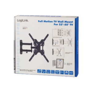 Logilink BP0016 TV Wall mount, 23"-55", tilt +15°-15°,swievel +-90°, 395mm | Logilink - Image 4