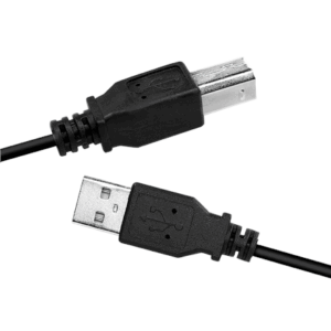 Logilink | USB cable USB 2.0 A to B 2x male | CU0009B | USB-A to USB-A USB-B male | USB-A male - Image 2