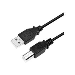 Logilink | USB cable USB 2.0 A to B 2x male | CU0009B | USB-A to USB-A USB-B male | USB-A male - Image 3