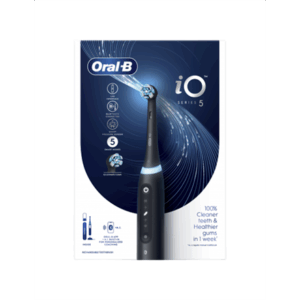 Oral-B | Electric Toothbrush | iO5 | Rechargeable | For adults | Number of brush heads included 1 | Number of teeth brushing modes 5 | Matt Black - Image 3