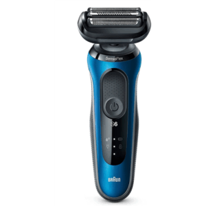 Braun | Shaver | 61-B1500s | Operating time (max) 50 min | Wet & Dry | Blue/Black - Image 2