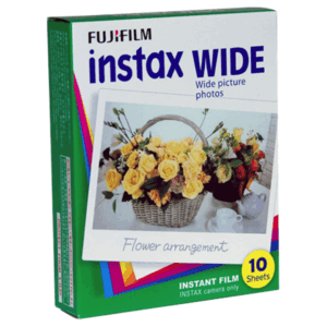 Fujifilm | Instax Wide Glossy (10pl) Film | 108 x 86 mm | Quantity 10 - Image 1