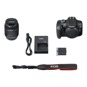 Canon | EOS | 2000D 18-55 III EU26 | SLR Camera Kit | Megapixel 24.1 MP | ISO sensitivity (max) 12800 | Display diagonal 3.0 " | Wi-Fi | Video recording | APS-C | Black - Image 10