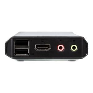 Aten | 2-Port USB 4K HDMI Cable KVM Switch with Remote Port Selector | CS22H-AT - Image 3