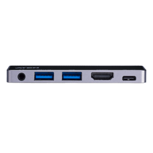 Aten UH3238 USB-C Travel Dock with Power Pass-Through | Aten | USB-C Travel Dock with Power Pass-Through | UH3238-AT | Dock - Image 3