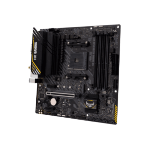 Asus | TUF GAMING A520M-PLUS | Processor family  AMD | Processor socket AM4 | DDR4 | Memory slots 4 | Supported hard disk drive interfaces SATA, M.2 | Number of SATA connectors 4 | Chipset  AMD A520 | Micro ATX - Image 6