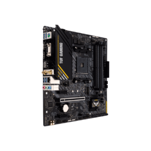 Asus | TUF GAMING A520M-PLUS | Processor family  AMD | Processor socket AM4 | DDR4 | Memory slots 4 | Supported hard disk drive interfaces SATA, M.2 | Number of SATA connectors 4 | Chipset  AMD A520 | Micro ATX - Image 7