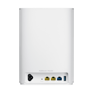 ZenWiFi AX Hybrid (XP4) (1pk White) | 802.11ax | 574+1201 Mbit/s | 10/100/1000 Mbit/s | Ethernet LAN (RJ-45) ports 2 | Mesh Support Yes | MU-MiMO Yes | 1 x USB 3.0 - Image 6