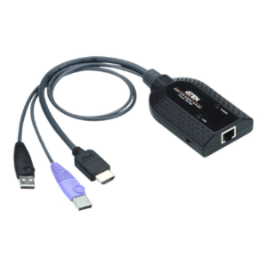 Aten USB HDMI Virtual Media KVM Adapter Cable (Support Smart Card Reader and Audio De-Embedder) | Aten | USB HDMI Virtual Media KVM Adapter Cable (Support Smart Card Reader and Audio De-Embedder) - Image 1