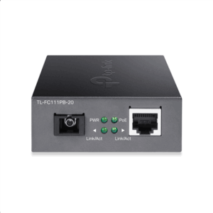 TP-LINK | VDM Media Converter with 1-Port PoE | TL-FC111PB-20 | 10/100M RJ45 port - Image 3