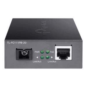 TP-LINK | VDM Media Converter with 1-Port PoE | TL-FC111PB-20 | 10/100M RJ45 port - Image 8