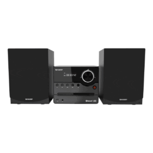 Sharp XL-B512(BK) Hi-Fi Micro System, CD/FM/USB/Bluetooth v5.0, 45W, Black | Sharp | Hi-Fi Micro System | XL-B512(BK) | Black | USB port | AUX in | Bluetooth | CD player | FM radio | Wireless connection - Image 10