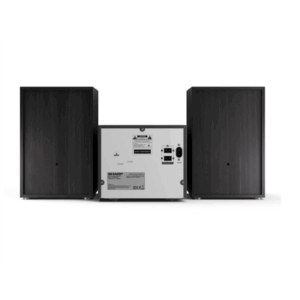 Sharp XL-B512(BK) Hi-Fi Micro System, CD/FM/USB/Bluetooth v5.0, 45W, Black | Sharp | Hi-Fi Micro System | XL-B512(BK) | Black | USB port | AUX in | Bluetooth | CD player | FM radio | Wireless connection - Image 5