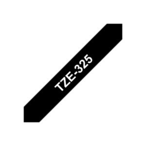 Brother | TZe-325 Laminated Tape | White on Black | TZe | 8 m | 9 cm - Image 13