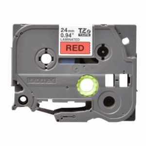 Brother | TZe-451 Laminated Tape | Black On Red | TZe | 8 m | 2.4 cm - Image 10