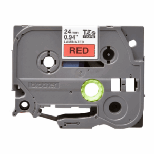 Brother | TZe-451 Laminated Tape | Black On Red | TZe | 8 m | 2.4 cm - Image 3