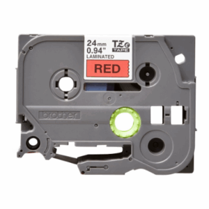 Brother | TZe-451 Laminated Tape | Black On Red | TZe | 8 m | 2.4 cm - Image 6