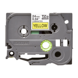 Brother | TZe-651 Laminated Tape | Black On Yellow | TZe | 8 m | 2.4 cm - Image 8