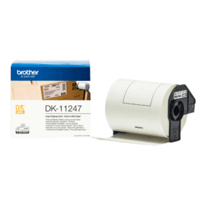 Brother | DK-11247 | Black on White | 180 labels per roll | 10.3 x 16.4 cm - Image 6