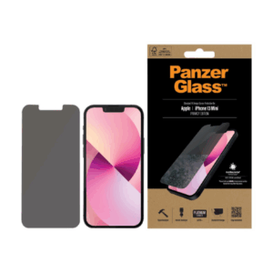 PanzerGlass | Apple | iPhone 13 Mini | Tempered glass | Black | Crystal clear; Resistant to scratches and bacteria; Shock absorbing; Easy to install | Privacy Screen Protector - Image 13