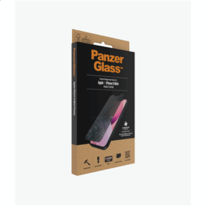 PanzerGlass | Apple | iPhone 13 Mini | Tempered glass | Black | Crystal clear; Resistant to scratches and bacteria; Shock absorbing; Easy to install | Privacy Screen Protector - Image 3