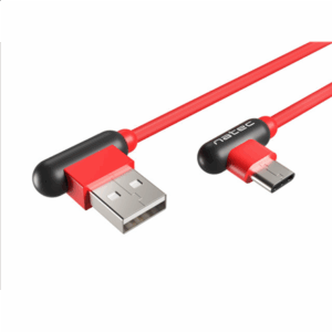 Natec Prati, Angled USB Type C to Type A Cable 1m, Red | Natec | Angled USB Type C to USB Type A | Prati | USB Type C | USB Type-A - Image 2