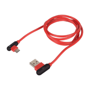 Natec Prati, Angled USB Type C to Type A Cable 1m, Red | Natec | Angled USB Type C to USB Type A | Prati | USB Type C | USB Type-A - Image 4