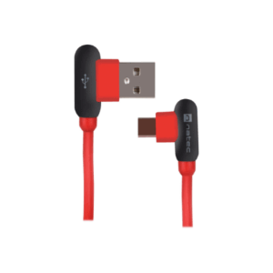 Natec Prati, Angled USB Type C to Type A Cable 1m, Red | Natec | Angled USB Type C to USB Type A | Prati | USB Type C | USB Type-A - Image 7