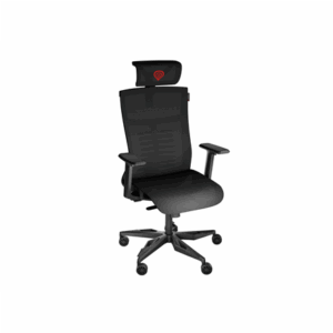 Genesis Ergonomic Chair Astat 700 Base material Aluminum; Castors material: Nylon with CareGlide coating | Black - Image 6