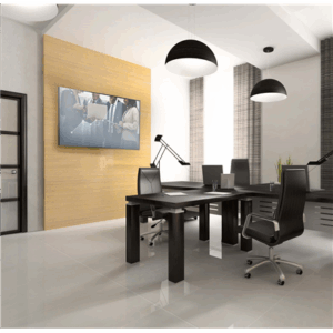EDBAK | Wall mount | PWB2C-B | 42-75 " | Maximum weight (capacity) 80 kg | Black - Image 5