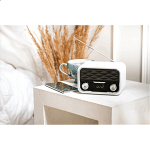 Adler | Bluetooth Radio | AD 1185 | AUX in | White