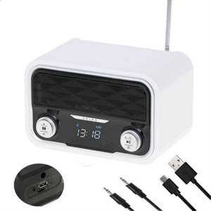 Adler | Bluetooth Radio | AD 1185 | AUX in | White - Image 6