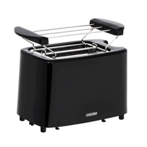 Mesko | Toaster | MS 3220 | Power 750 W | Number of slots 2 | Housing material Plastic | Black - Image 1