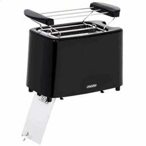 Mesko | Toaster | MS 3220 | Power 750 W | Number of slots 2 | Housing material Plastic | Black - Image 3