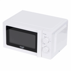 Adler | Microwave Oven | AD 6205 | Free standing | 700 W | White - Image 3