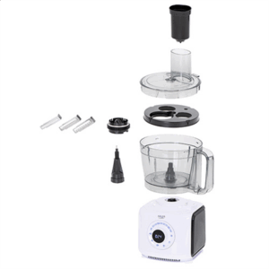 Adler | LCD Food Processor 12in1 | AD 4224 | Yes | White/Black - Image 4