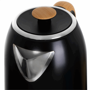 Camry | Kettle | CR 1342 | Electric | 2200 W | 1.7 L | Stainless steel | 360° rotational base | Black - Image 4