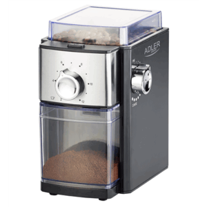 Adler | Coffee Grinder | AD 4448 | 300 W | Coffee beans capacity 250 g | Number of cups 12 per container pc(s) | Black