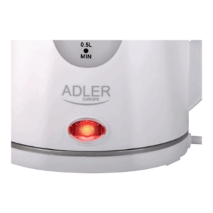 Adler | Kettle | AD 1207 | Standard | 2000 W | 1.5 L | Plastic | 360° rotational base | White - Image 12