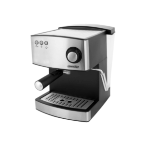 Mesko | Espresso Machine | MS 4403 | Pump pressure 15 bar | Built-in milk frother | Semi-automatic | 850 W | Stainless steel/Black - Image 2