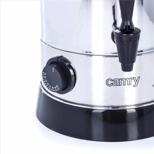 Camry | Boiler | CR 1267 | Electric | 950 W | 8.8 L | Stainless steel | Stainless steel - Image 2