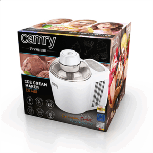 Camry | Ice Cream Maker | CR 4481 | Power 90 W | Capacity 0.7 L | White - Image 2