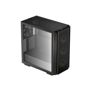 Deepcool | MID TOWER CASE | CG560 | Side window | Black | Mid-Tower | ATX PS2 - Image 2
