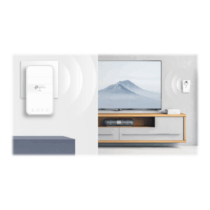 TP-LINK | AV1000 Gigabit Passthrough Powerline ac Wi-Fi Kit | TL-WPA7617 KIT with TL-PA7017P | 10/100/1000 Mbit/s | Ethernet LAN (RJ-45) ports 2 | 802.11ac | 2.4 GHz/5.0 GHz | Wi-Fi data rate (max) 300+867 Mbit/s | Extra socket - Image 9