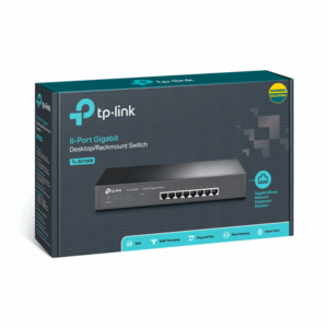 TP-LINK | 8-Port Gigabit Switch | TL-SG1008 | Unmanaged | Desktop/Rackmountable - Image 2