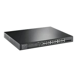 TP-LINK | 24-Port Gigabit and 4-Port 10GE SFP+ L2+ Managed Switch with 24-Port PoE+ | TL-SG3428XMP JetStream | Managed L2+ | Rackmountable - Image 4