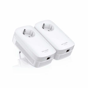 TP-LINK | AV1300 Gigabit Passthrough Powerline Starter Kit | TL-PA8010P KIT | 1300 Mbit/s | Ethernet LAN (RJ-45) ports 1 | No Wi-Fi | Extra socket - Image 1