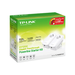 TP-LINK | AV1300 Gigabit Passthrough Powerline Starter Kit | TL-PA8010P KIT | 1300 Mbit/s | Ethernet LAN (RJ-45) ports 1 | No Wi-Fi | Extra socket - Image 6